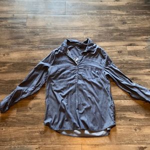 Button down chambray shirt